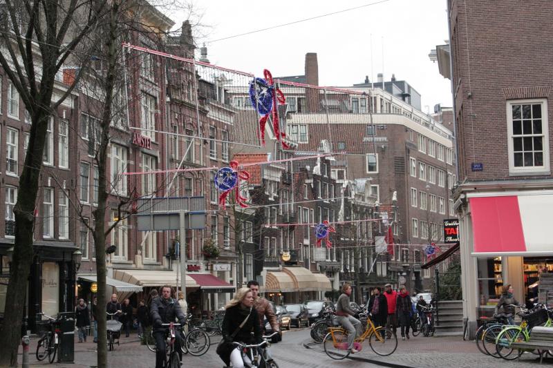 Улица в центре Амстердама